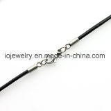 2mm 3mm Brown Black Leather Necklace