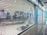 Commercial Transparent Plastic Curtain Polycarbonate Roller Shutter Panels Door (Hz-TD01)