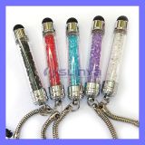 Keychain Color Mini Crystal Diamond Bling Ball Stylus Pen/Touch Pen/Capative Screen 2 in 1 Stylus Pen for iPad Gift (PEN-507)