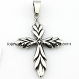 Religious Jewelry Flower Cross Pendant