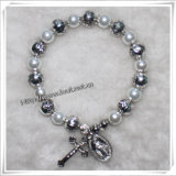 Wholesale Handmade Imitation Bead Rosary Prayer Bracelets (IO-CB139)