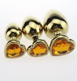 Male Female Masturbation Products Crystal Jewelry Butt Plug Adult Sex Toy