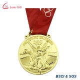 Customized 3D Logo Yoga Match Gold Medal for Winner