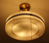 Residential Decorative Pendant Lighting Made of Spanish Marble