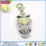 Hot Sale Crystal Jewelry Charm Night Owl Charm for Necklace# 18511