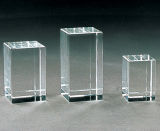 Blank Crystal Glass Block Cube