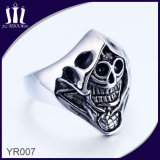 Yr007 Skeleton Head Ring