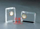 Crystal Glass Clock of Paperweight Wedding Favor Souvenir