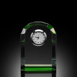 Green Tekno Crystal Clock (#5013)