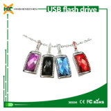 Crystal Flash Drive USB with Necklace Style USB Disk