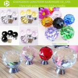 Fancy Customized Color Clear Crystal Knobs for Furniture