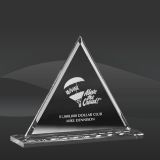 Sterling Crystal Pyramid Award (JC-370, JC-371, JC-372)