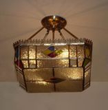 Brass Ceiling Lamp with Glass Decorative 19339 Ceiling Lighting