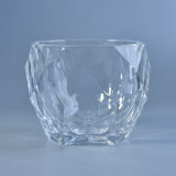 Diamond Design Glass Candle Holders for Scented Candle