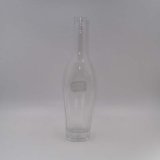 Long Neck Vodka Glass Decanter, Tequila Bottle with Cork Top