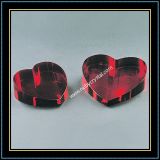 Heart Shaped Crystal Blank with Different Color