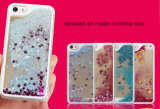 Mobile Phone Accessory 3D Liquid Sand Crystal Quicksand Case for iPhone 6 6s Cell Phone Cover Case