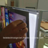 Aluminum Magnetic Acrylic Sheet LED Light Box Advertising Display