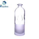 500ml Clear Round Frosted Vodka Glass Bottle