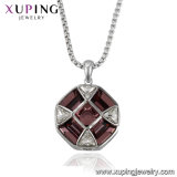 Necklace-00305 Xuping Wedding Fake Diamond Korea Necklace for Women Crystals From Swarovski