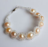 Fashion Freshwater Pearl Bracelet Jewelry (EB1529-1)