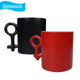 Color Changing Sublimation Ceramic Valentine Couple Mug Set