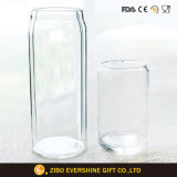 Glass Cola Cup Set 2 for Drinking