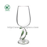 Single Wall Wine Glass by SGS (DIA8*22)