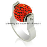 DIY Jewelry Interchangeable Bead Ring