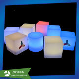 Plexiglass LED Display Lighting Cube Box