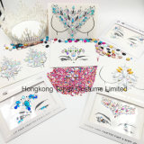 3D Body Face Jewels Crystal Temporary Eyes Tattoo Festival Party Body Glitter Stickers (S069)