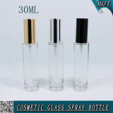1 Oz Round Cosmetic Perfume Glass Bottle with Spray Mist 30ml