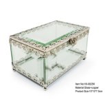 Newest Silver Plated Crystal Jewelry Packing Box