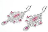 Hot Sale 925 Silver Earring with CZ
