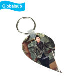 MDF Sublimation Blanks Keychain for Gifts