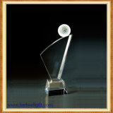 Ball Game Blank Glass Trophy Custom