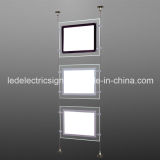 LED Light Box with Acrylic Sign with Hanging Ceiling Board