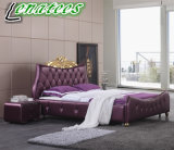 A02 Genuine Leather Luxury Bed Sets