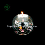 Single Color Glass Candle Set by SGS (7.5*7.5*6.3)
