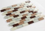 Cool Paving Glossy Crystal Antique Style Glass Mosaic