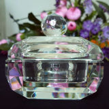 Crystal Jewel Box for Ornaments Jewelry, Glass Jewelry Box