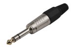 Connector 1/4 Inch for Use in Instrument Cable and Mixer