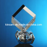 Crystal Glass Cube 3D Laser Engraving Craft