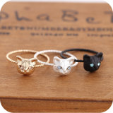 Design Cute Fashion Jewelry Cat Ring for Women and Girl
