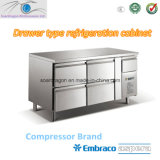 Drawers Type Refrigeration Cabinet with Italy Embraco Compressor