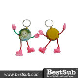 Promotional Personalized Cartoon Button Keyring (KT44)