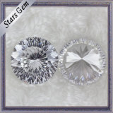 Wonderful Mellinnum Cut Round White Synthetic Diamond