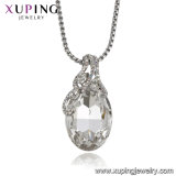 Necklace-00431 Xuping Fake Diamond Korea Wedding Necklace for Women Crystals From Swarovski