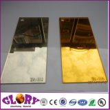 Wall Decoration Plastic Silver Mirror and Golden Acrylic Mirror Sheet
