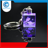 Beautiful Crystal Cube Keychain for Christmas Gift Send to Friend